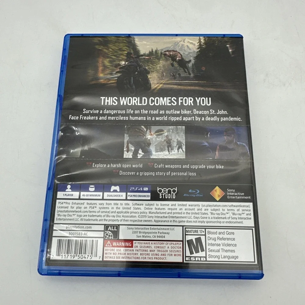 Days Gone PS4 - PlayStation 4